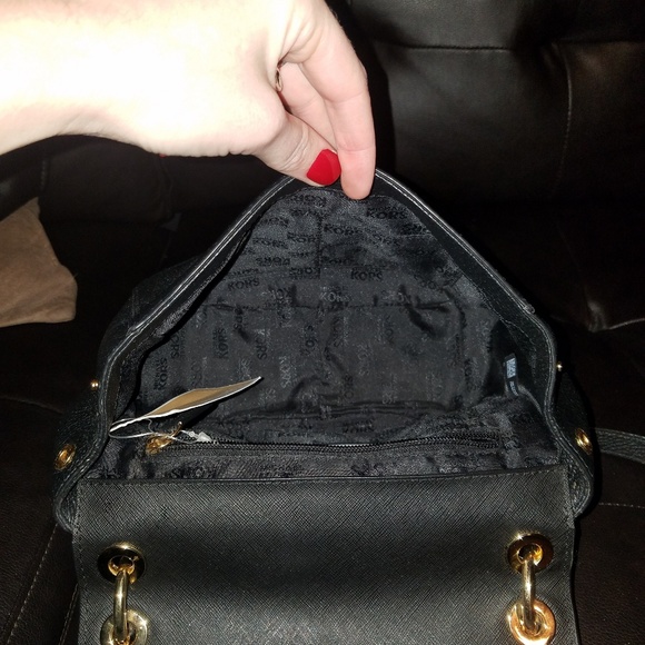 Michael Kors med. saddle bag black - Picture 3 of 4